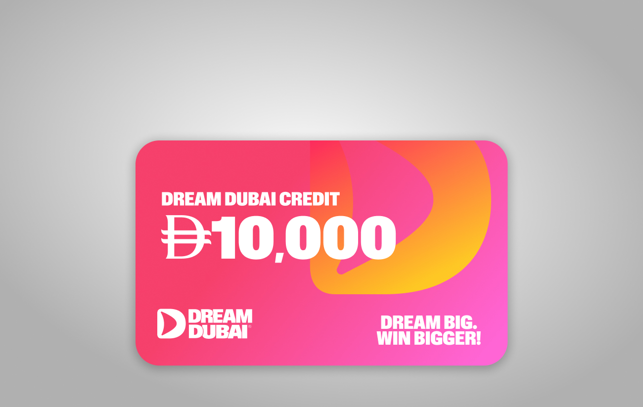 AED10,000 Dream Dubai Credit
