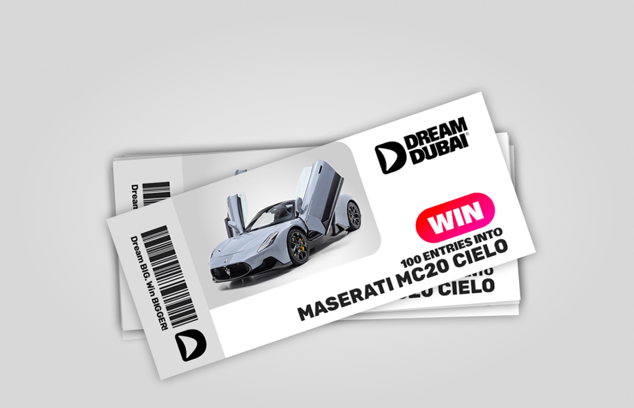 100 entries into Maserati MC20 Cielo campaign