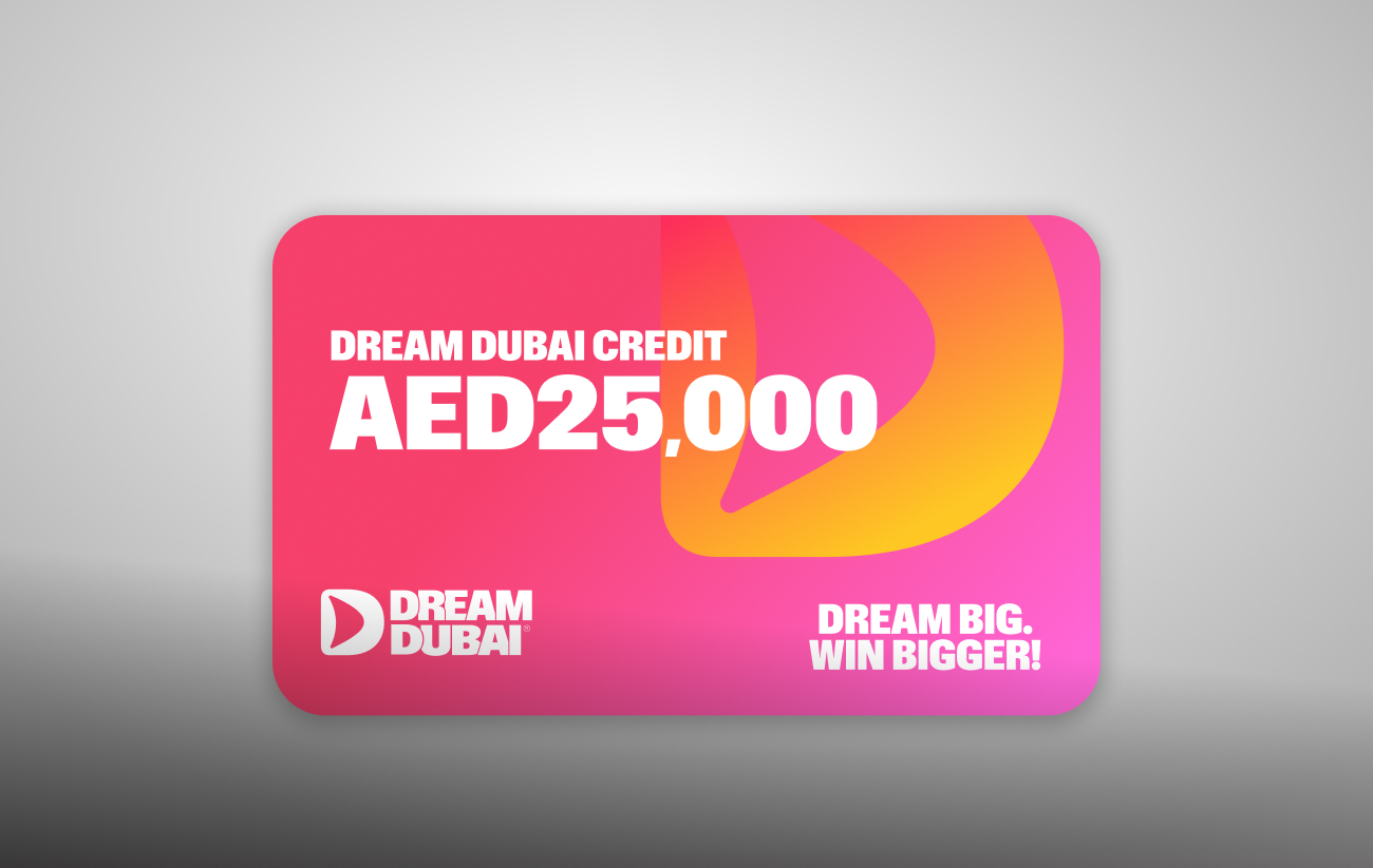 AED25,000 Dream Dubai Credit