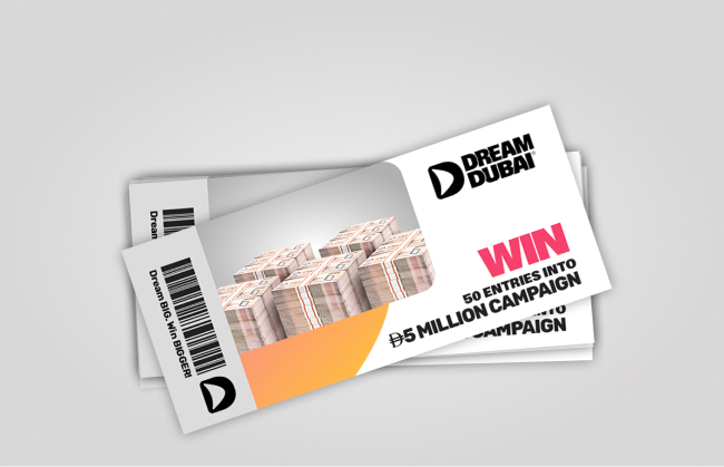 50 entries into AED5,000,000 campaign