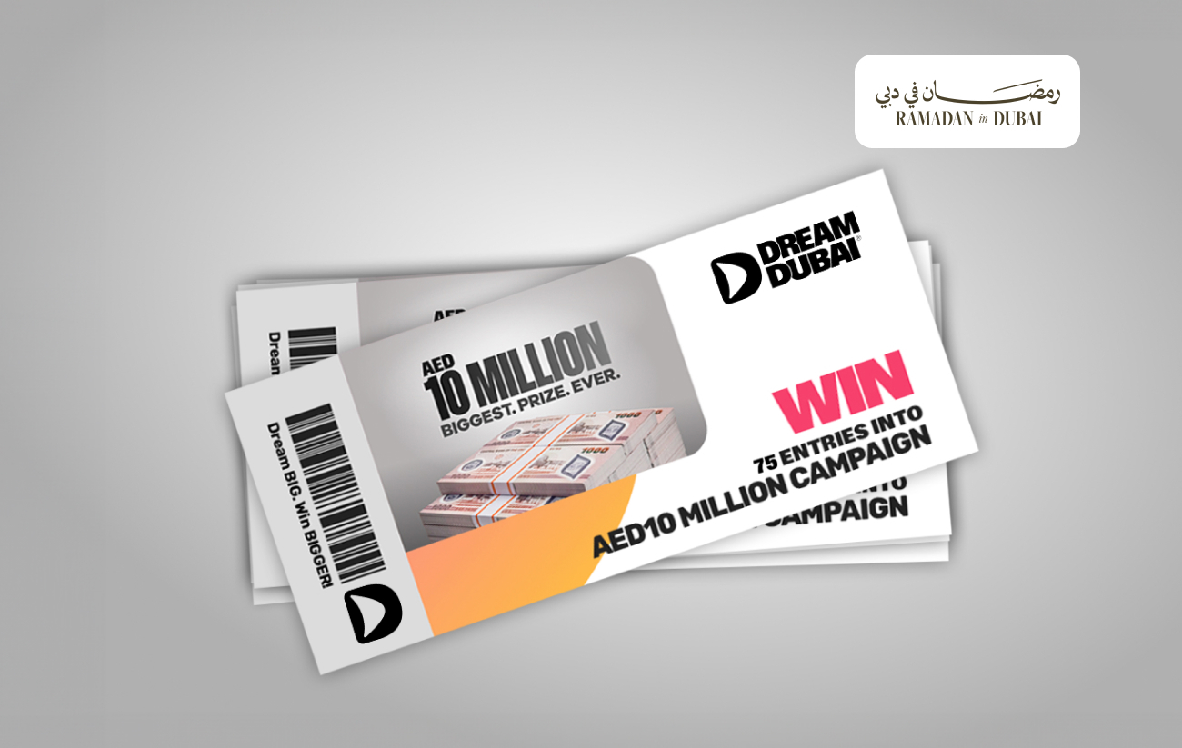 75 entries into our AED10,000,000 campaign