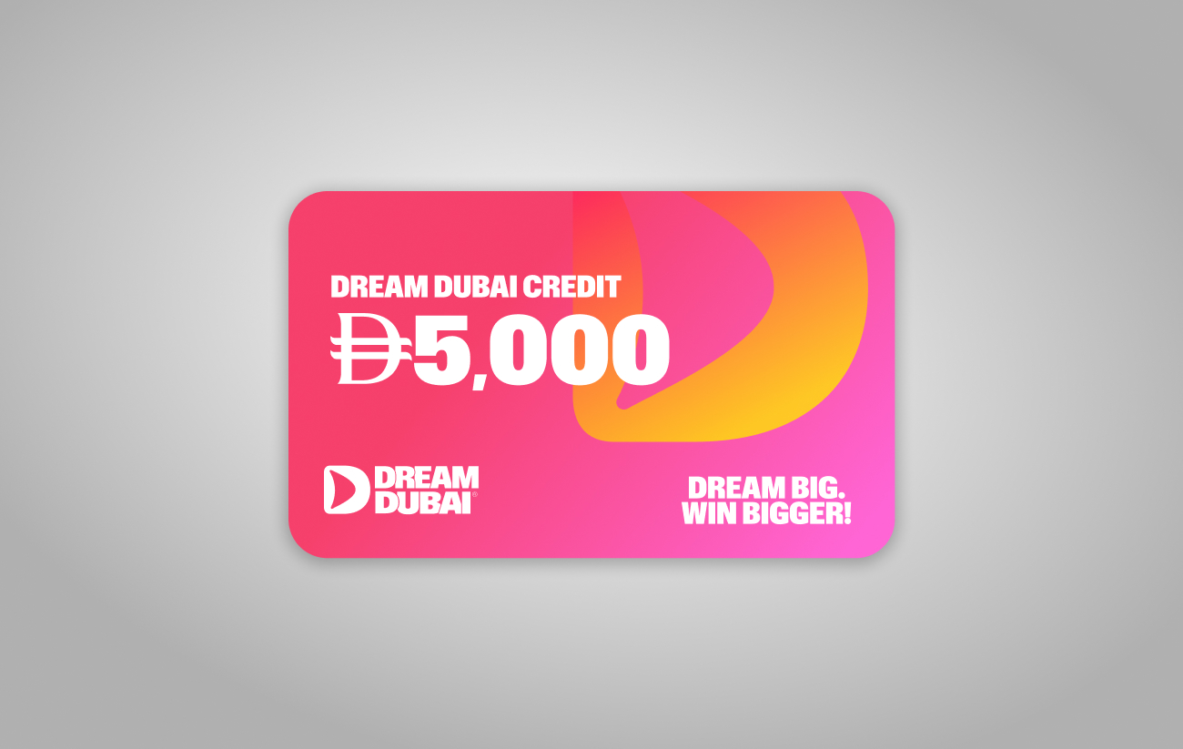 AED5,000 Dream Dubai Credit