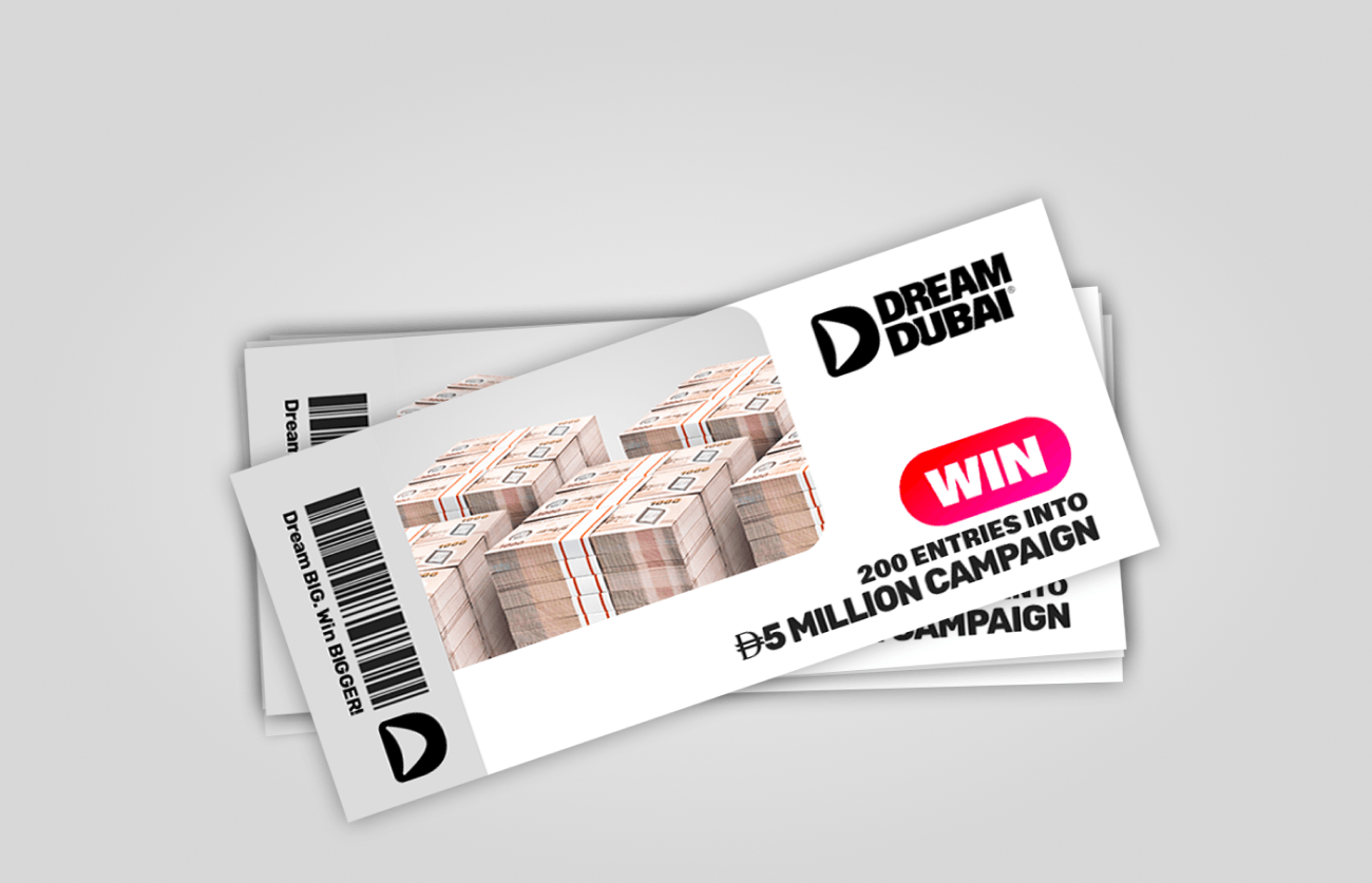 200 entries into AED5,000,000 campaign