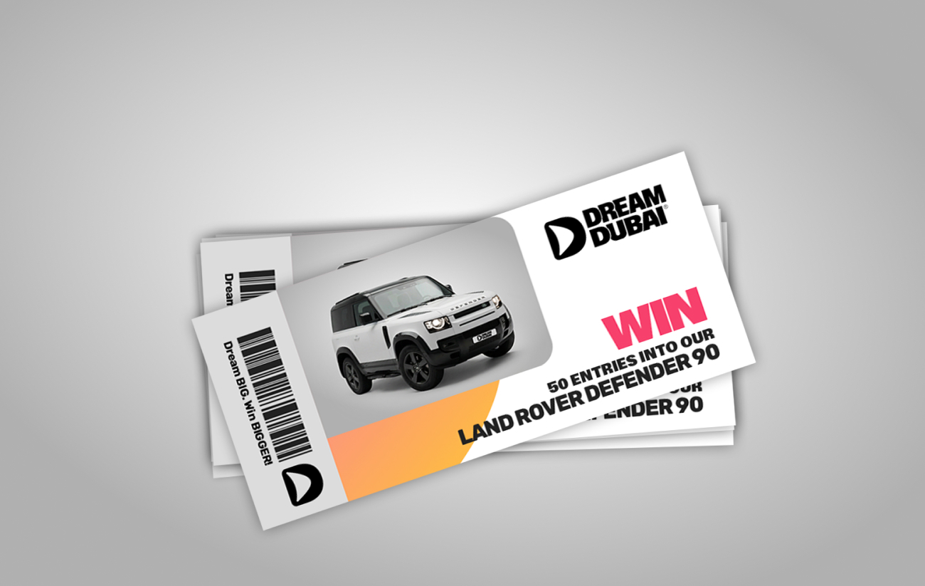 50 entries into our Land Rover Defender 90